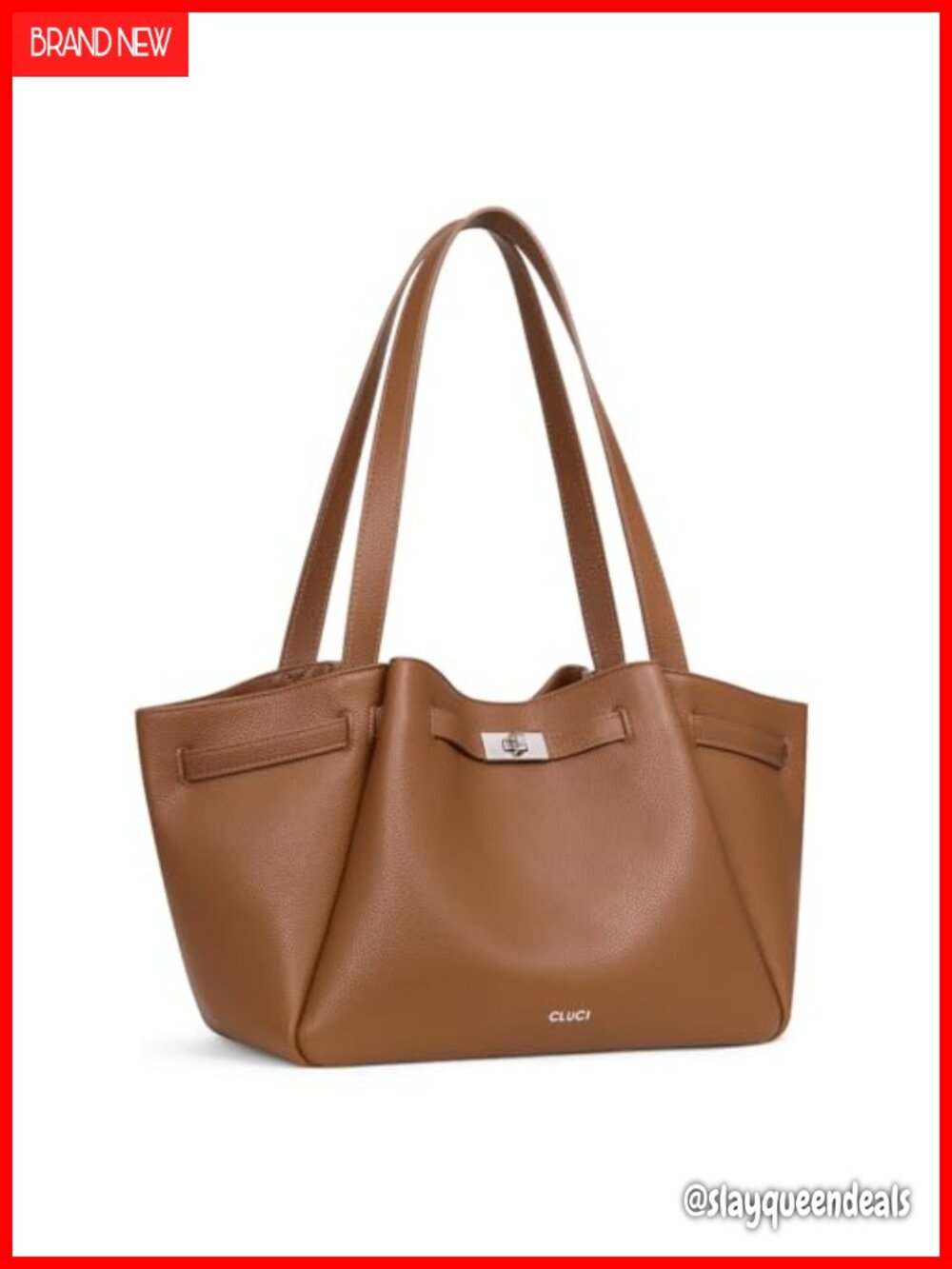 Large PU Leather Hobo Tote Handbag with RFID Blocking for Women Commuting Work